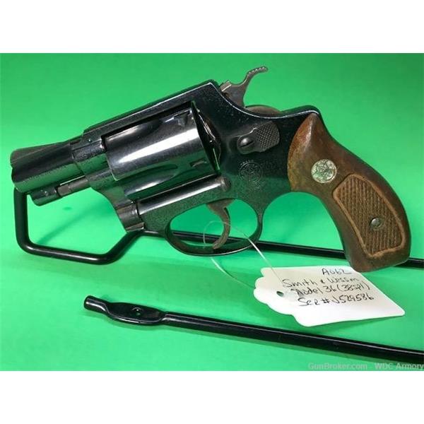 .38 Spl. Smith & Wesson / S&W Model 36 Revolver 38 Spl 2 inch " barrel