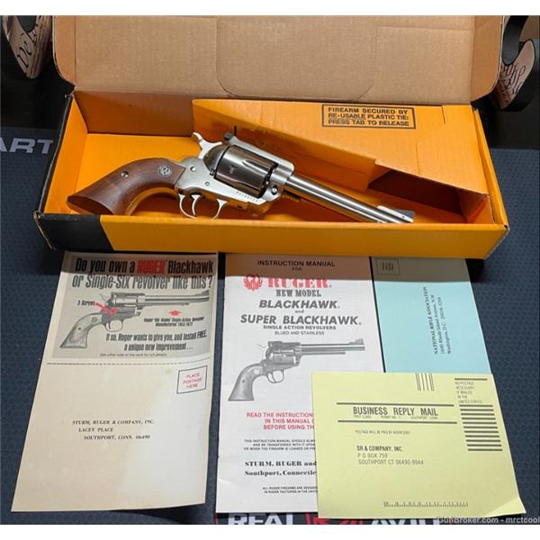 .44 Mag. Ruger / Sturm, & Co. New Model Super Blackhawk Mag Stainless