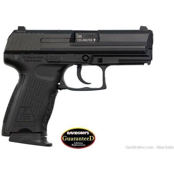 .40 S&W Heckler & Koch / H&K P2000, 10 round, .40S&W, Factory NEW 642230260788 4 inch " barrel 81000047