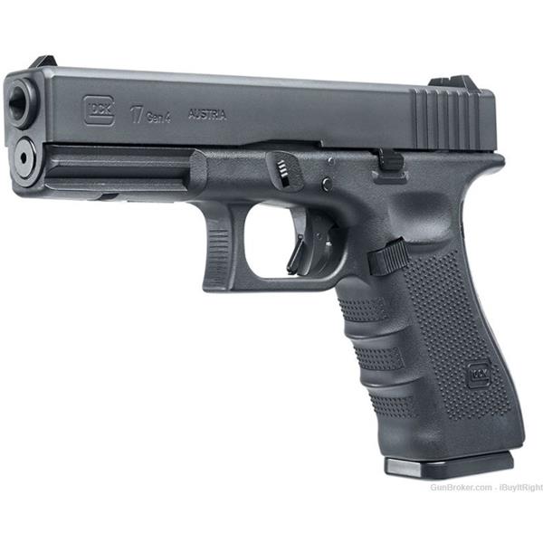 9mm Luger G17 GEN4 Glock 17 Gen 4 9MM One Round Mag Factory Case Blue Label Former LE Listed B0021 LB7-175 inch " barrel