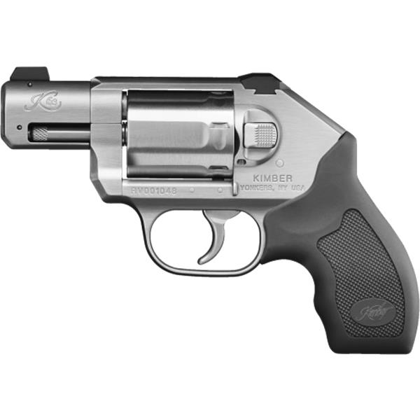 KIM3400010 Kimber, K6S Stainless, Revolver, 357 Mag, 2” Barrel, 6 Round, Black Rubber Grips 669278340104