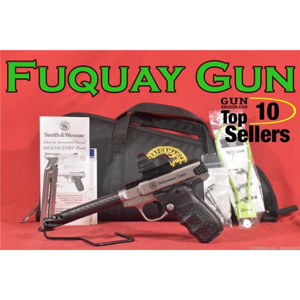 .22 LR SW22 Victory Target Smith & Wesson / S&W Performance Center SA .22LR 6" BBL 10+1 (12080) 022188875560 T69554