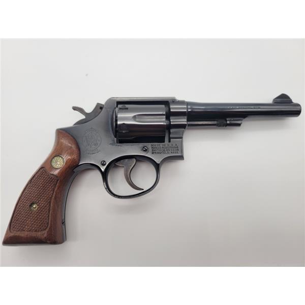 Smith & Wesson / S&W Model 10 -5 in .38 SPL, 6 rds, Blued w/ OEM Grips, 5" Brl 1962 NR! 5 inch " barrel
