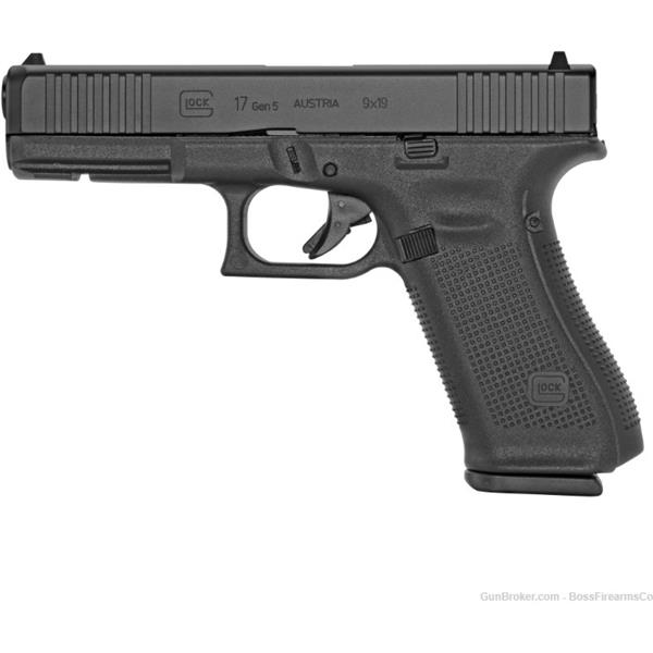 9mm Luger G17 GEN5 Glock 17 Gen 5 MOS Semi-Auto Pistol w/ 3-17rd. Mags GLOGPR17555MC