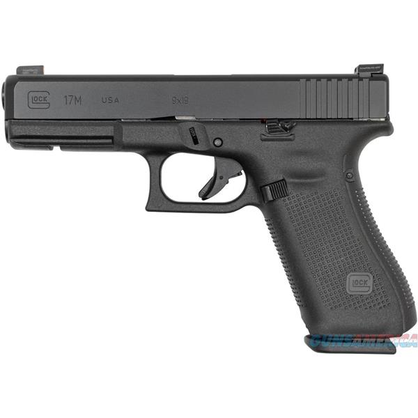 Glock G17M AmeriGlo Sights 9mm Luger 4.49" 17 Rounds Black UM1750333 764503033339