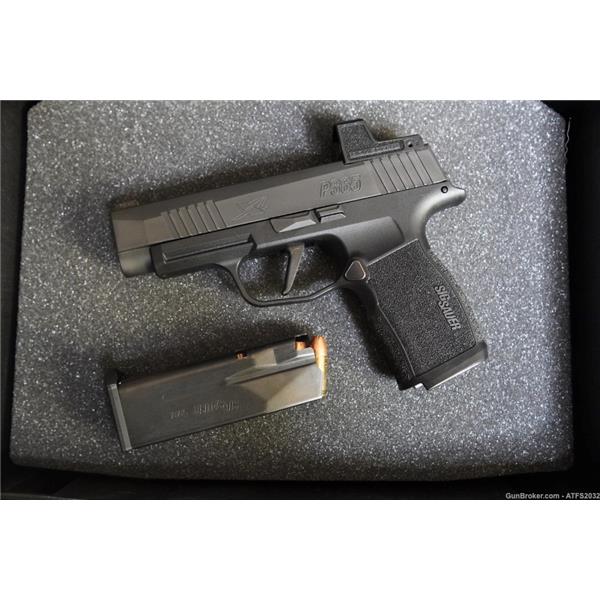9mm Luger +P Sig Sauer P365 XL w/Romeo Red Dot