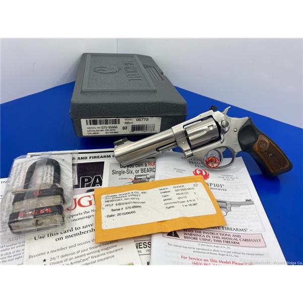 .327 Federal Magnum Ruger / Sturm, & Co. 2015 SP101 Fed Mag Stainless 4.2" *AWESOME RUGER REVOLVER*