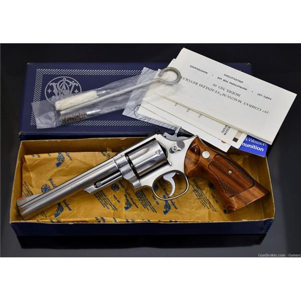 .357 Mag. Smith & Wesson / S&W SUPERB 66-1 COMBAT MAGNUM REVOLVER LIKE NEW IN BOX MFG1978-79 NR! 6 inch " barrel