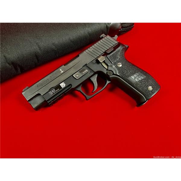 9mm Luger Excellent Sig Sauer P226 MK25 Semi Auto Night Sights Anchor Marked!