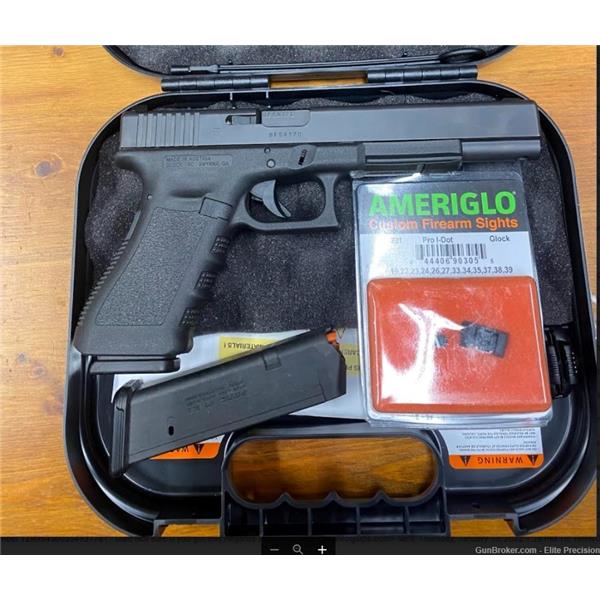 9mm Luger G17L GLOCK 17L GEN3 4 inch " barrel