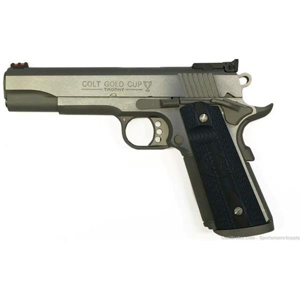 .45 ACP 1911 Gold Cup Trophy Colt In .45ACP With 5"Brl NIB! 111210 098289111210