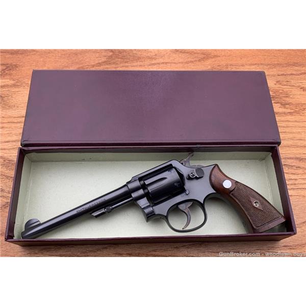 Other Model S&W 6" BLUE .38 M&P TRANSITION MATCHING MAROON BOX & DIAMOND MAGNA GRIPS