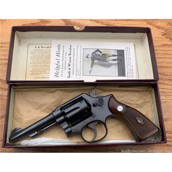 Other Model S&W 4" BLUE .38 M&P TRANSITION MATCHING MAROON BOX & DIAMOND MAGNA GRIPS