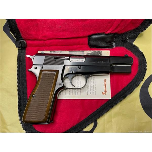 9mm Luger Hi-Power BROWNING HI POWER / FN BELGIUM 1981 9MM