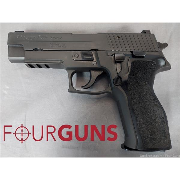 Used Sig Sauer P226 Semi Auto Pistol 4.4" 2x12Rd .357 SIG w/Night Sights 798681306435 UDE226-357-B1 4 inch " barrel