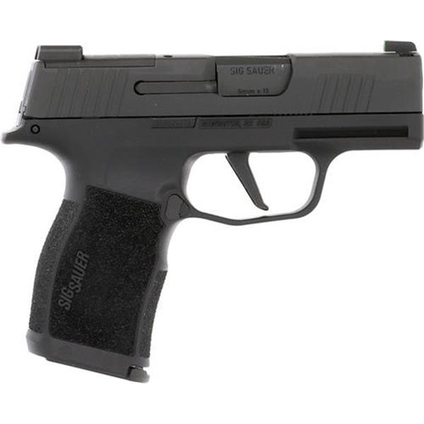 P365X Sig Sauer P365 X 9mm Luger 3.10" Barrel 10+1 (2) Black Nitron Stainless Steel Slide Polymer Grip 798681633388