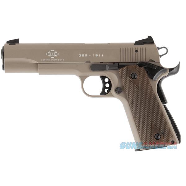 Blue Line Solutions GSG 1911 Desert Tan .22 LR 5" 10 Rds 4110034 713440971631 411.00.34