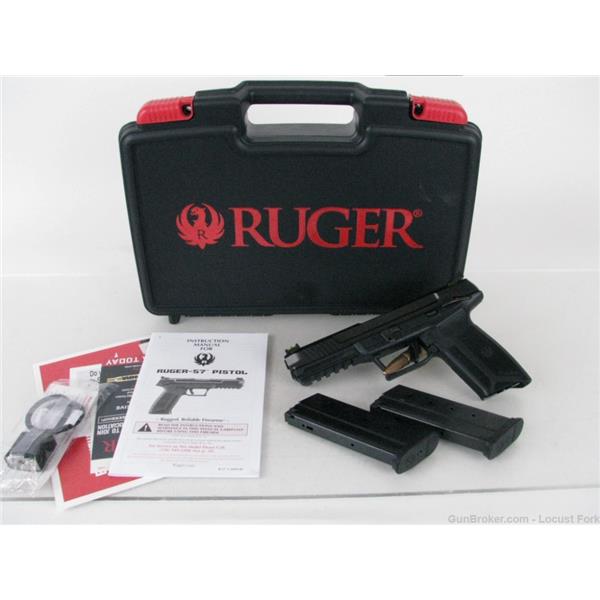 Ruger-57 Ruger / Sturm, & Co. 57 Semi Auto Pistol 5.7x28mm FN LIKE NEW in Box Robert Brimer 31 40-6