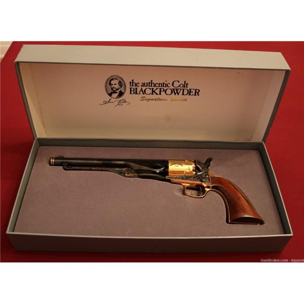 Colt 1860 Army 3rd Generation Signature Series U.S. Cavalry Gold Edition