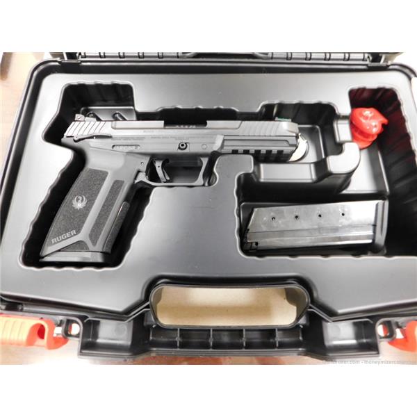 5.7X28mm Ruger-57 Ruger / Sturm, & Co. RUGER 57 5.7x28 20round pistol like new in box $1.00 NO RESERVE M01003154 5 inch " barrel