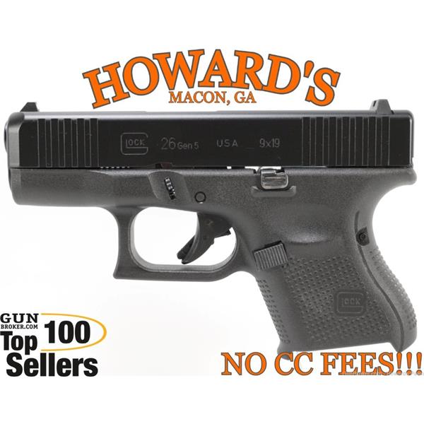 9mm Luger G26 Glock 26 Gen 5 3.5” Box 3 Mags