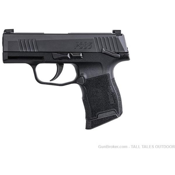 9mm Luger Sig Sauer P365 Nitron #365-9-BXR3-MS LNIB NO RESERVE Other Barrel Length"