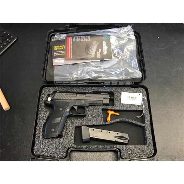 9mm Luger Sig Sauer P226 Tac Ops w/ Box 5” LH Threaded bbl Short Reset 20 Rnd 120098 5 inch " barrel