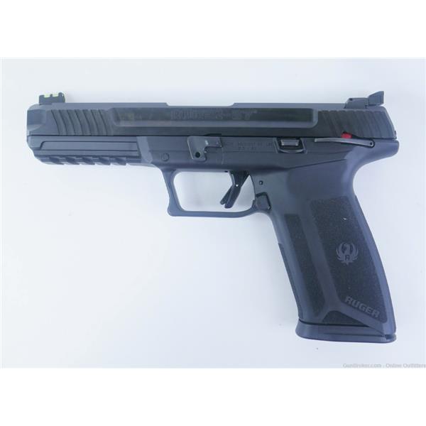 Ruger-57 Ruger / Sturm, & Co. 57 5.7x28mm Pistol 4.94" Barrel 20rd Mags Fiber Optic Sights 16401 5 inch " barrel 736676164011