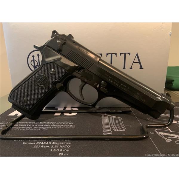 9mm Luger Beretta 92FS Police Special 3-15rd Mags Black Pistol 082442072081 55 JS92F630