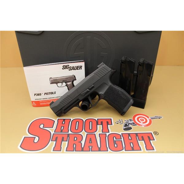 9mm Luger P365 XL Sig Sauer P365XL Tac Pac w/Case 9MM 3.7" NoCCFees 3 inch " barrel