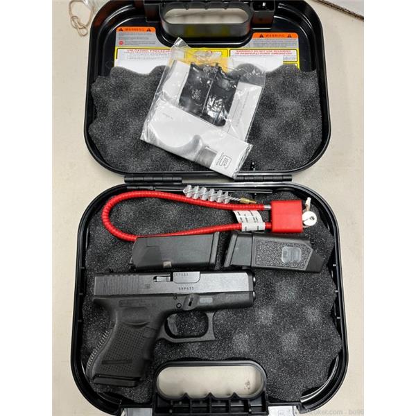 9mm Luger G26 GEN4 Glock 26 Gen4 w/ box & three 10rd mags 3 inch " barrel