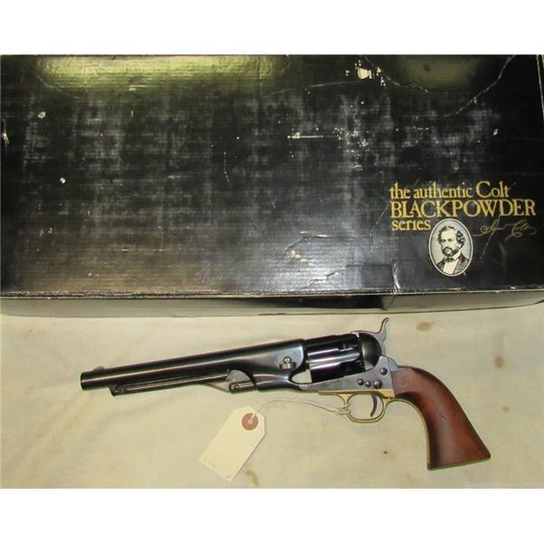 Colt 2nd Generation Fluted 1860 Army .44 Perc Revolver & Box .01 NO RESERVE 50716