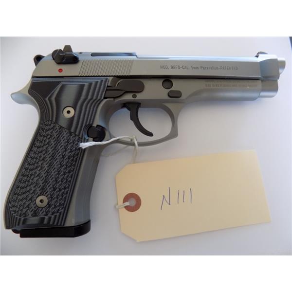 9mm Luger Used Beretta 92FS Inox (N111)