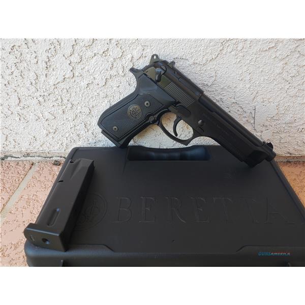 9mm Luger BERETTA 92FS 9MM 4.9" 3-DOT Sights 2-15 Rd Mags BLUED BLACK , New In Box 92 FS