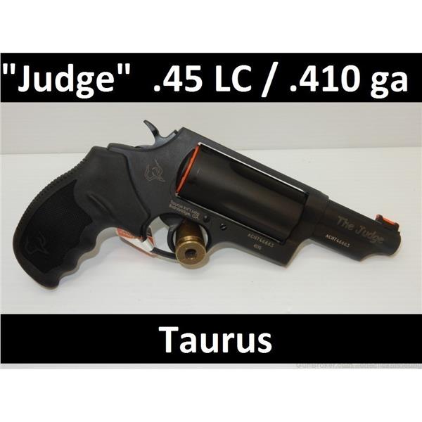 .45 LC/.410 Taurus Judge Magnum 3" 410 Gauge 45LC Chamber 5 Rnds 2-441031MAG NO CA 725327604532 .410 ga 3 inch " barrel