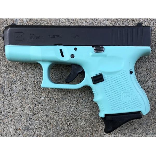 9mm Luger G26 GEN4 Glock 26 Gen 4 9MM Robbin Egg Blue