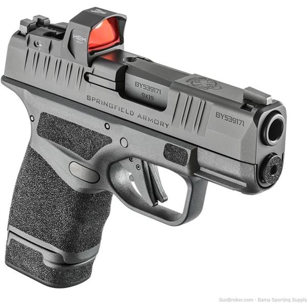 9mm Luger Springfield Armory WOW! BRAND NEW SPRINGFIELD HELLCAT OSP W Hex Wasp Optic! 14 Rnd Capacity! 3 inch " barrel HC9319BOSPWASP