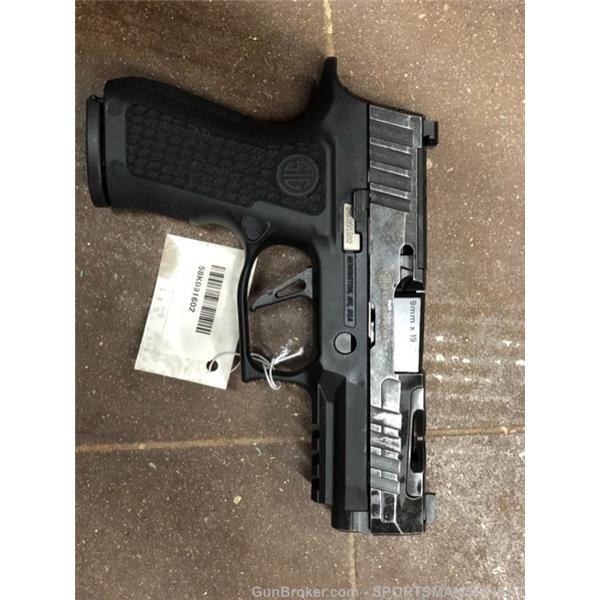 9mm Luger SIG SAUER P320 X-COMPACT SPECTRE, NO RESERVE 3 DAY PENNY AUCTION! 4 inch " barrel