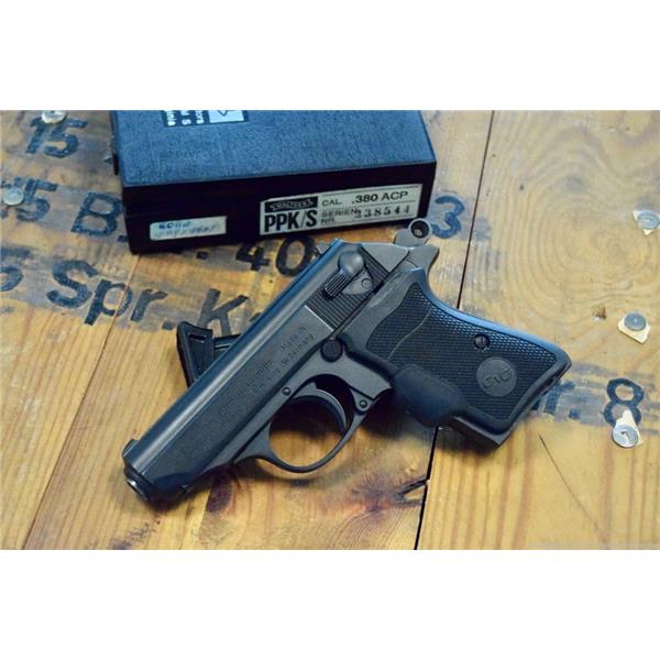 .380 ACP Walther Arms Interarms West German PPK/S W. Box! Penny Auction! No Reserve!