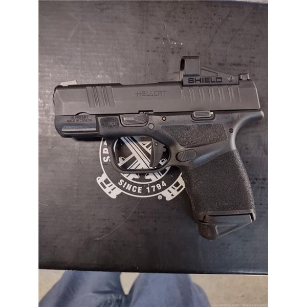 9mm Luger Hellcat Micro-Compact OSP Springfield Armory with Shield red dot