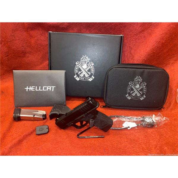9mm Luger Springfield Armory Hellcat 3'' 11-Rd/13-Rd w/ Optical Sight Pistol 3 inch " barrel
