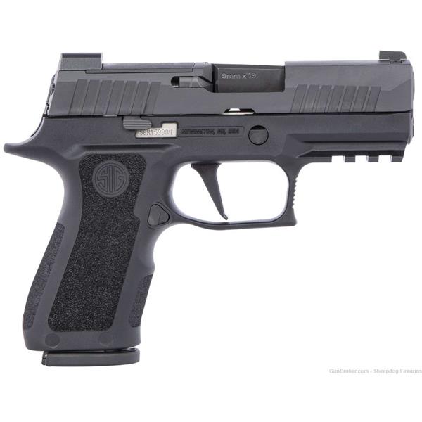 9mm Luger P320 X-Compact Sig Sauer X Compact 320XC-9-BXR3-R2-10 As New 798681618255 3.6 " barrel
