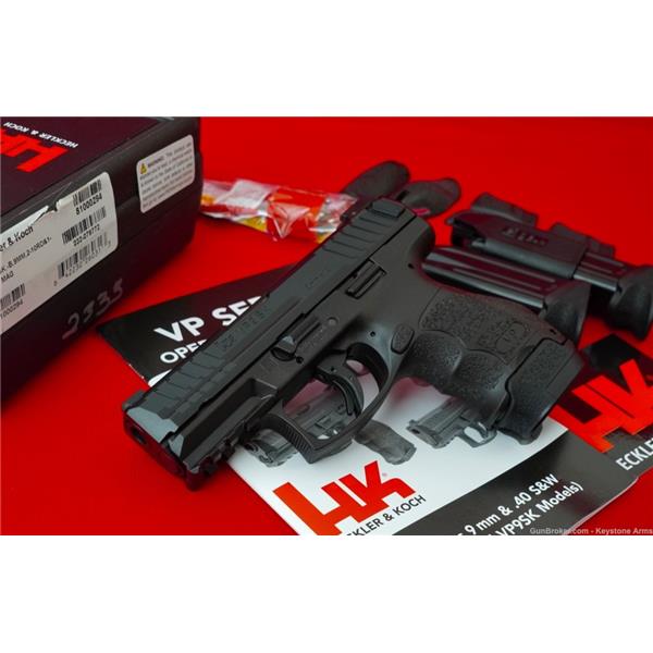 9mm Luger Heckler & Koch / H&K Desired German Built VP9SK Original Case Collector
