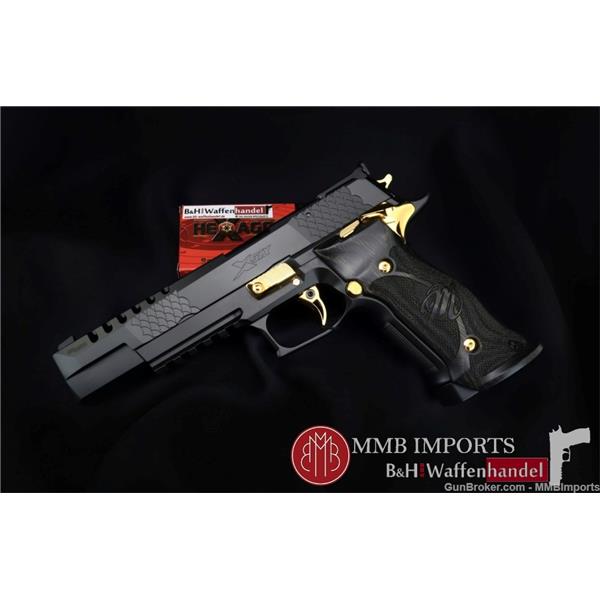 Super Rare: Sig Sauer P226 X-Six Club 30 PVD Black & Gold 9mm X6C30BG