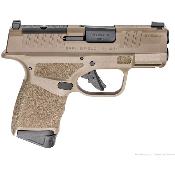 9mm Luger Hellcat Micro-Compact OSP Springfield Armory FDE HC9319FOSP 706397933951
