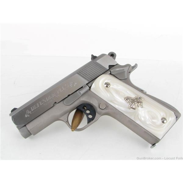 .45 ACP 1911 Defender Colt Plus Series 90 Lightweight Semi Auto Pistol 45 acp Pearl Mike Pearce 1488-8