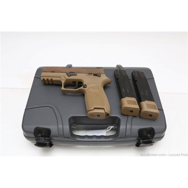 9mm Luger Sig Sauer P320 M18 Semi Auto Pistol Coyote Optics Ready Jims 1486-9