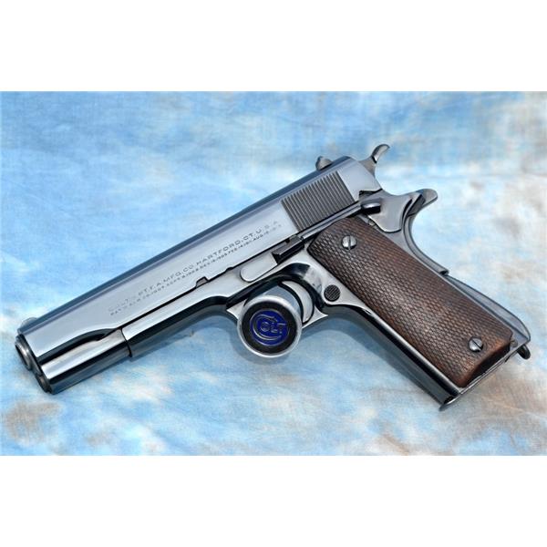.45 ACP 1925 Colt Government 1911 Argentina Navy 45 C&R PENNY NR 5 inch " barrel