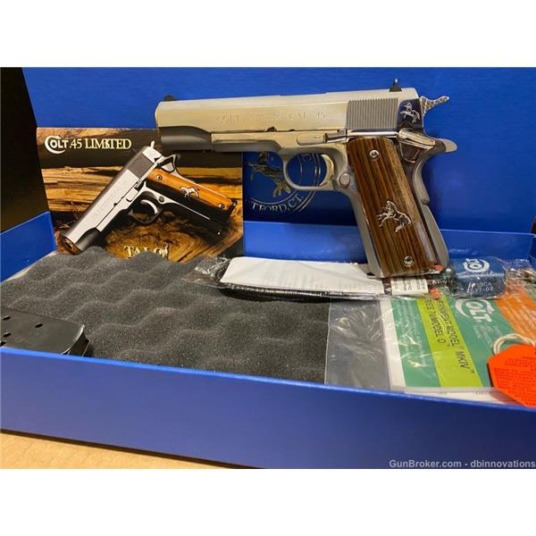 Series 70 Government Colt TALO 1911 Limited .45 acp O1070A1LTD RARE 1 of 400 NOS Talo 5 inch " barrel 01070A1LTD