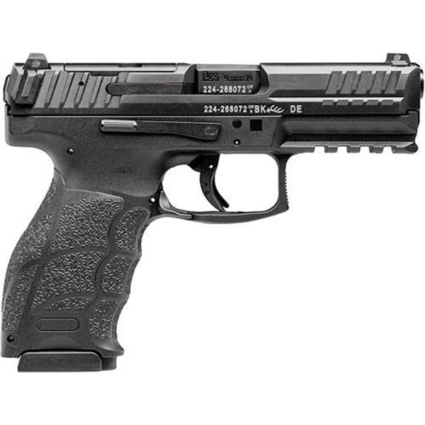 Heckler & Koch VP9, Optics Ready 9mm, 4.09" Barrel, 17 Round, Black 642230259959